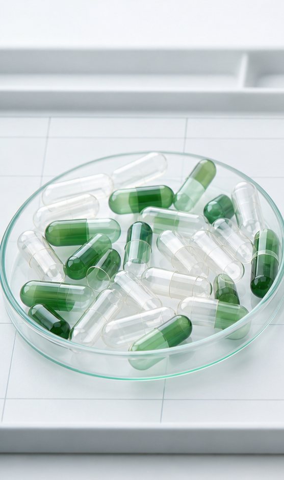 Translucent plant-based HPMC empty capsule shells